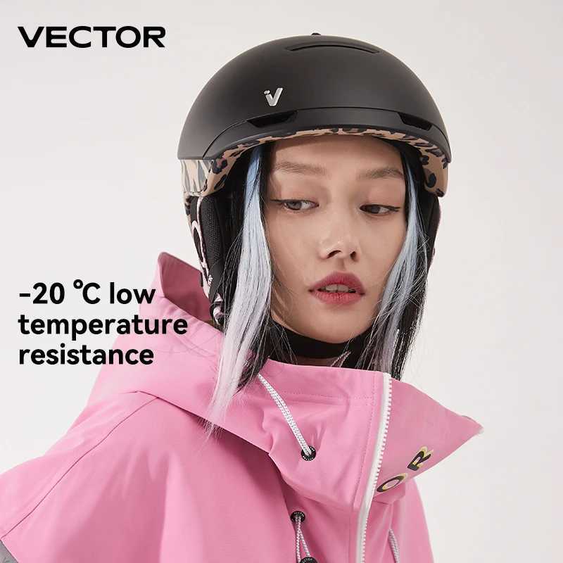 VECTOR Ski Helmet Mens Rovab Anti Collision Streamlined Split Ski Helmet W241120