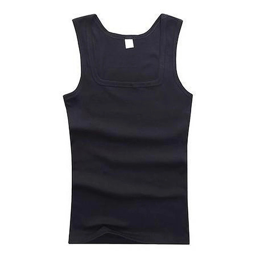 Mens Casual Tank Tops Summer Bodybuilding Sleeveless Vest Gym Fitness Solid Muscle Oneck Black White Gray Men Clothing 240416