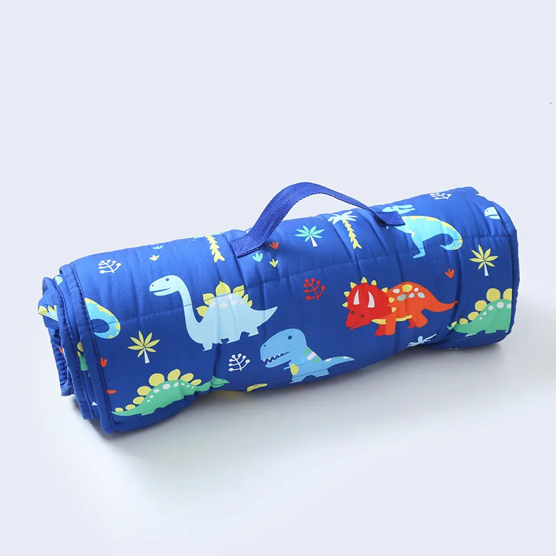 Toddler Baby Sleeping Bag with Pillow and Cotton Qulit Soft for Kids Preschool Travel Nap Mat Boys Girls Bedding Sleep Sack 240415