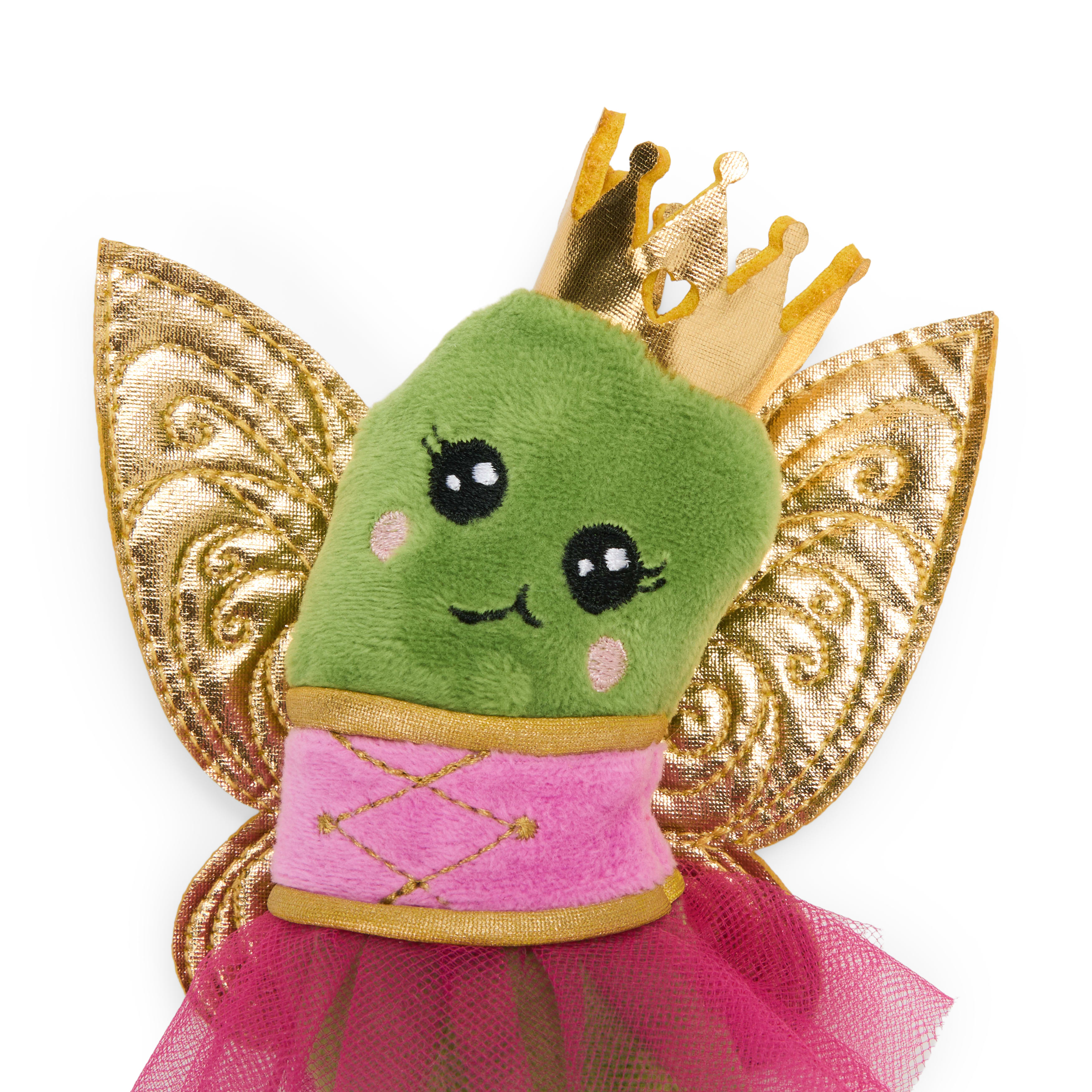 Merry Makings Plush Fairy Pickle Dog Toy, Small