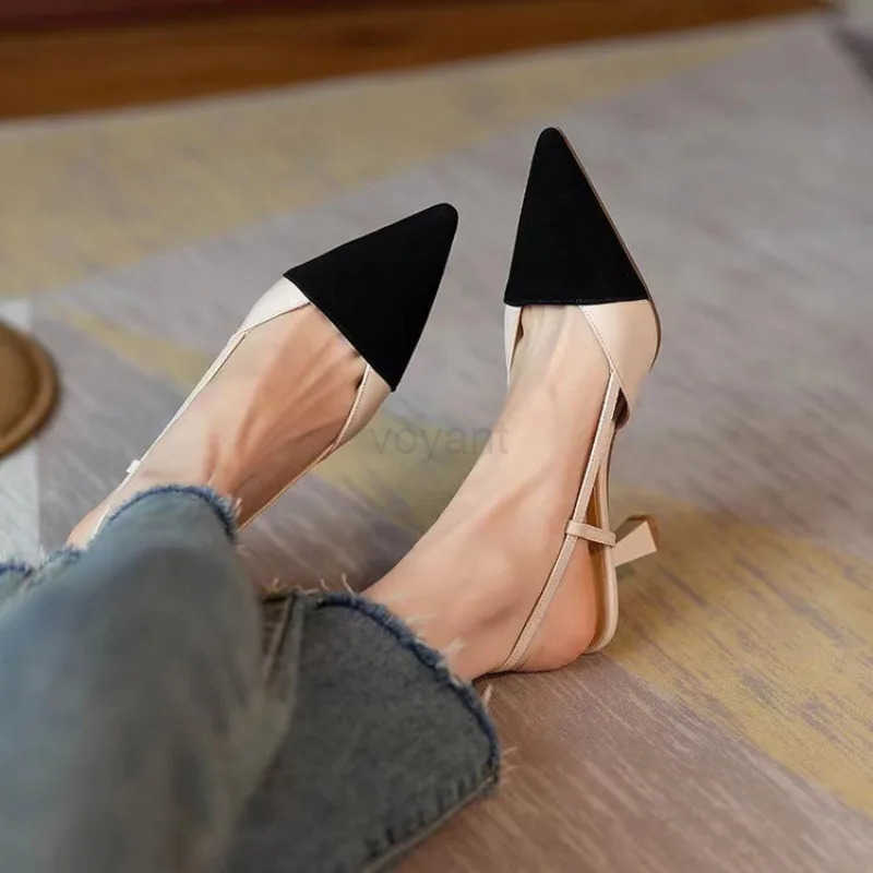 High H Summer 2024 New Arrival Fashion Buckle Pointed Heel Sandals Wen Cfort Simplici Stilettos Sandalias De Mujer Z250326