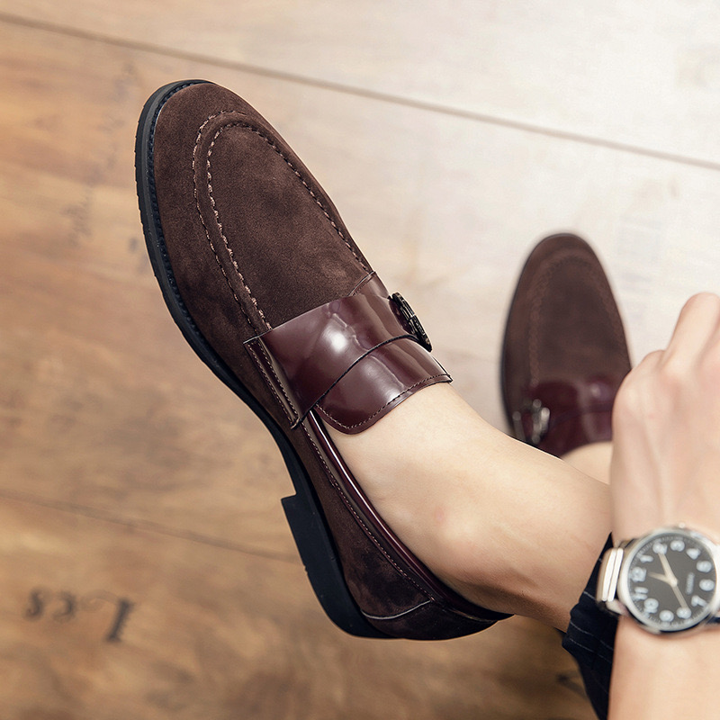 Italian 2023 Dress Men's Wedding Party High Quality Slip-on Leather Casual Loafers for Men Business Formal Designer Flat Shoes