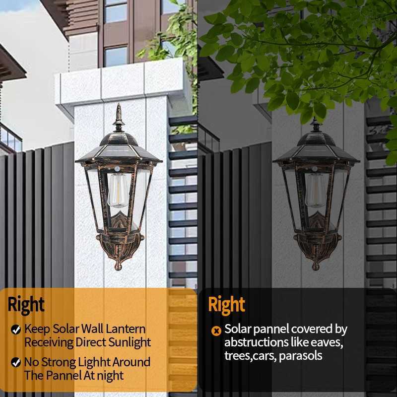 1PC Retro Landscape Solar Pathway Light Tungsten Filament Lamps Outdoor Garden Street Floor Decorative Solar Garden Led Lights zyc241120