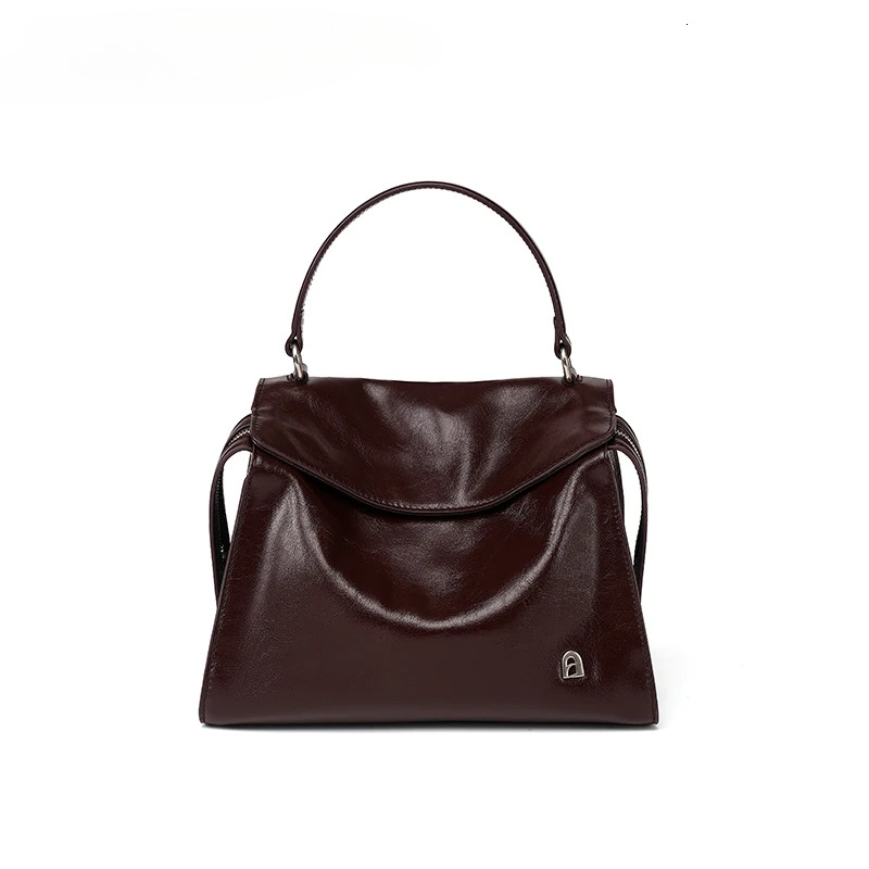 New Trend Handbags Women's Leather Crossbody Large Capacity Bag Fashion Shoulder Bags Genuine Leather BagVoyage