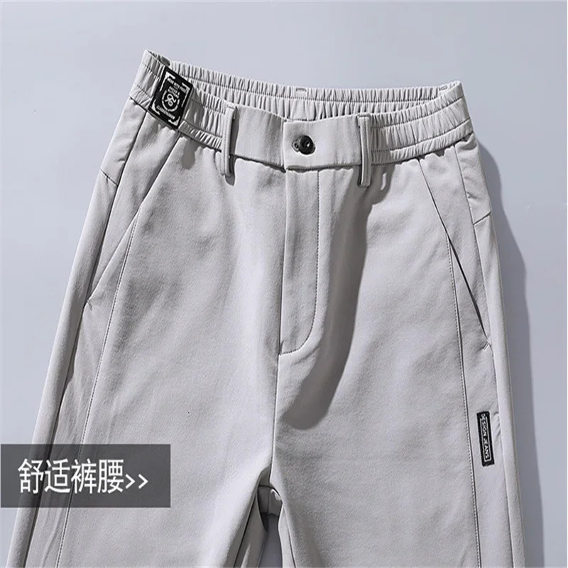 2024 Spring Autumn Golf Pants For Men Fashion Korea Elasticity Golf Wear Mens Trousers Sports Long Pants Casual Work Pants 38 240419
