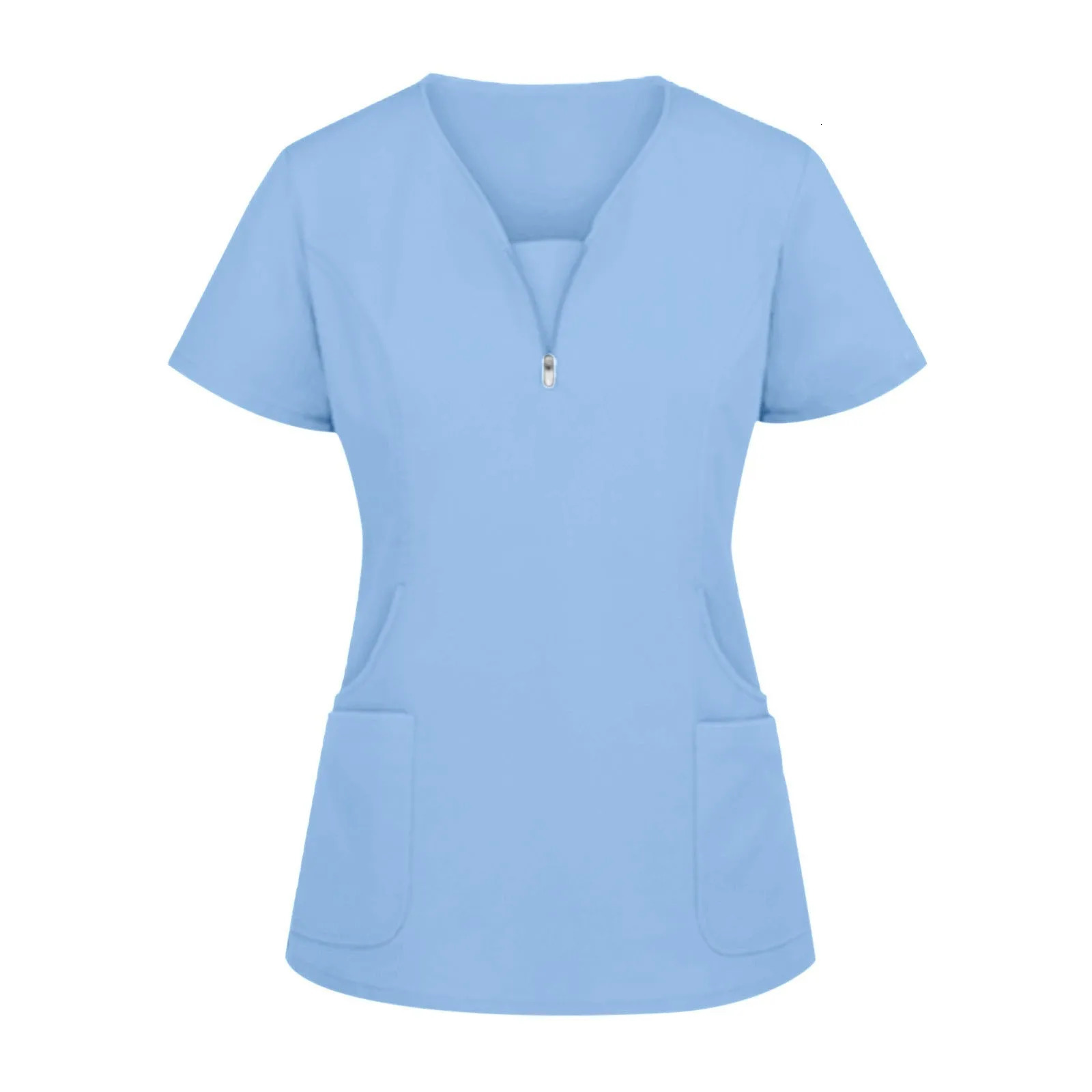 Uniforms Pharmacy Hospital Scrubs Tops Breathable Beauty Salon Dentistry Pet Doctor Overalls Nurse Uniform 240418