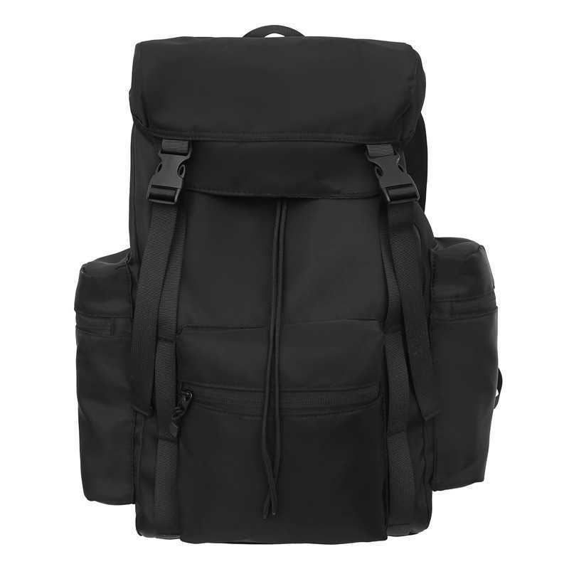 Korean version men's trendy backpack high school student backpack women's outdoor leisure large capacity travel backpack 241120