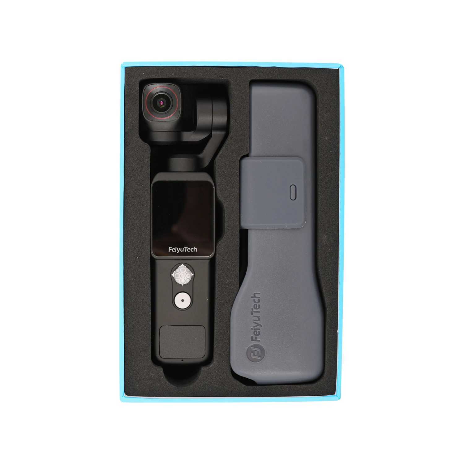 Digital Cameras Stabilizers FeiyuTech Feiyu Pocket 2 Handheld 3axis Universal Joint Stable 4K Video Action Camera with Microphone 130 View 12MP Photo 