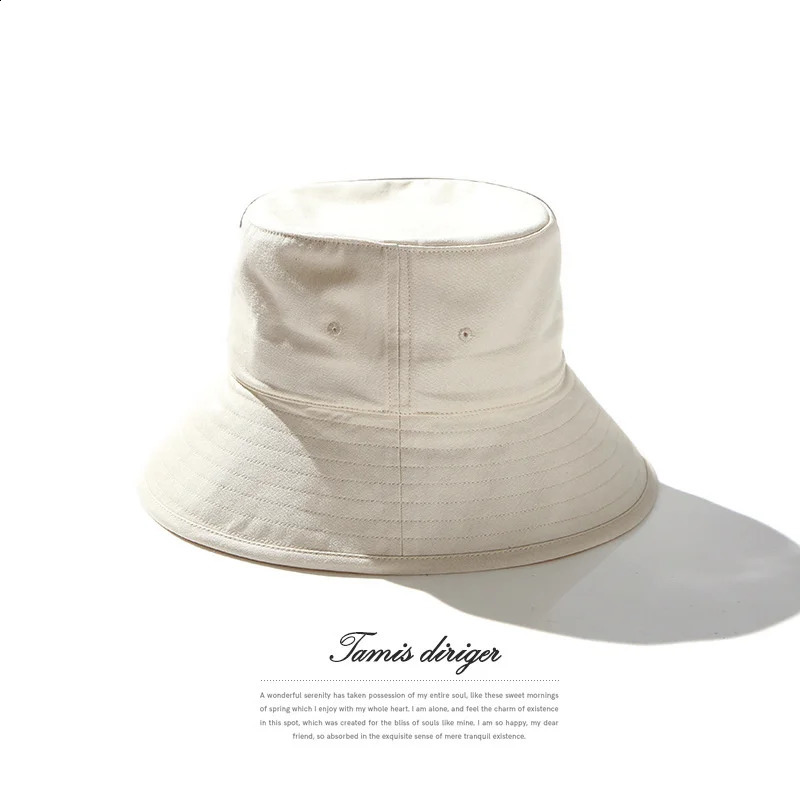 Lady Small Head Fishing Hat Male Wide Brim Panama Hats Men Cotton Plus Size Bucket Hat 54-56cm 56-58cm 55-59cm 58-60cm 60-63cm 241120