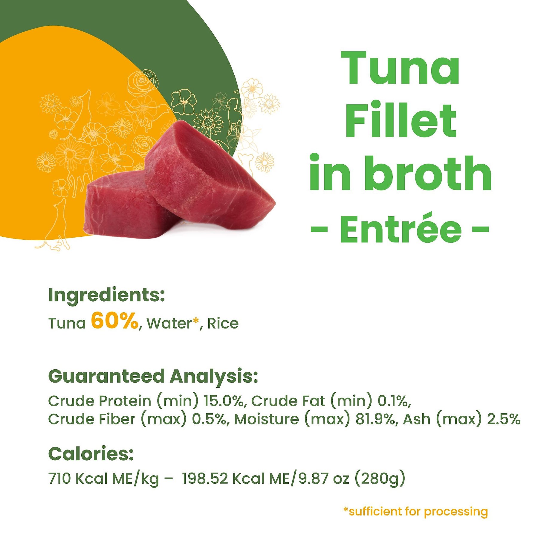 Almo Nature HQS Natural Tuna Fillet Canned Dog Food