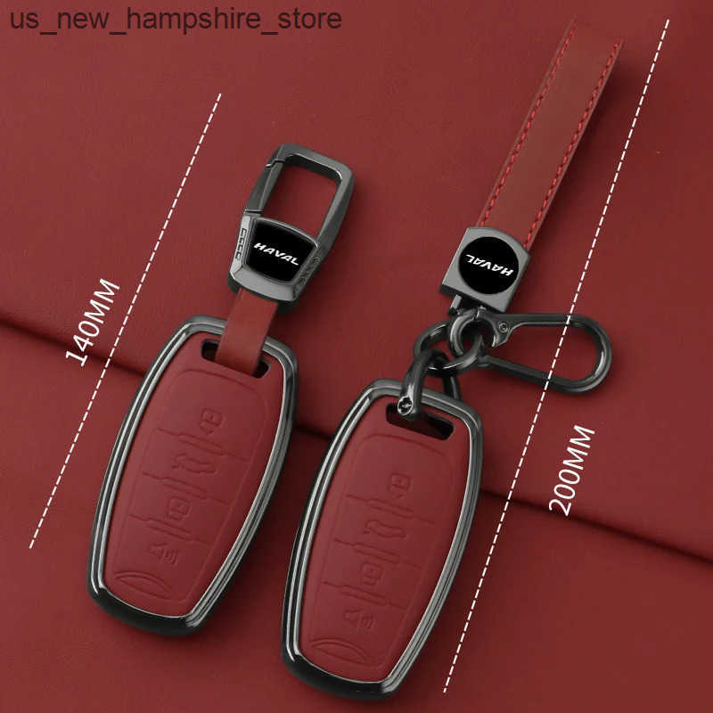 Car Key Zinc Alloy Car Key Case Cover for Great Wall Haval H6 Dargo Jolion 2022 H7 H4 H9 F5 F7 F7X F7H H2S GMW Key Shell Accessories J241120