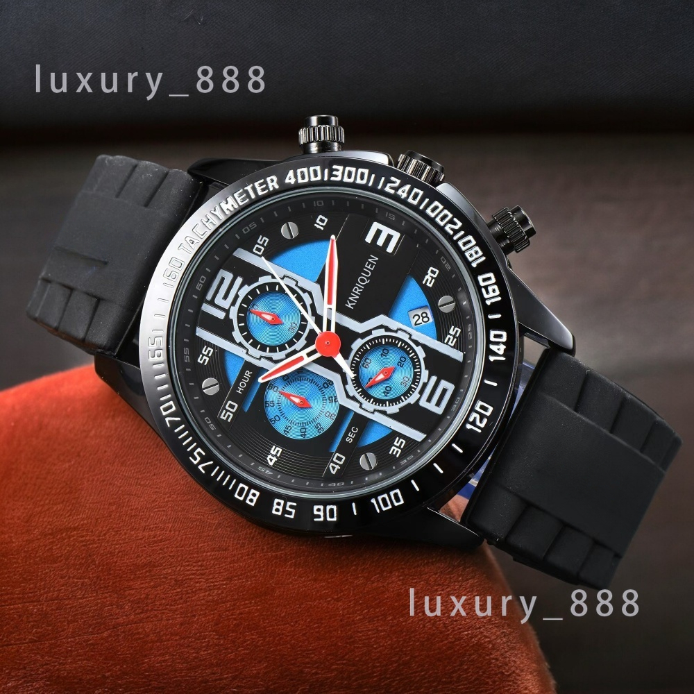 2024 Hot Sale Luxury Men Watches Sport Automatic Date Date Quartz Wrist Wrists STRAPLES CONCEPTION DUVERT