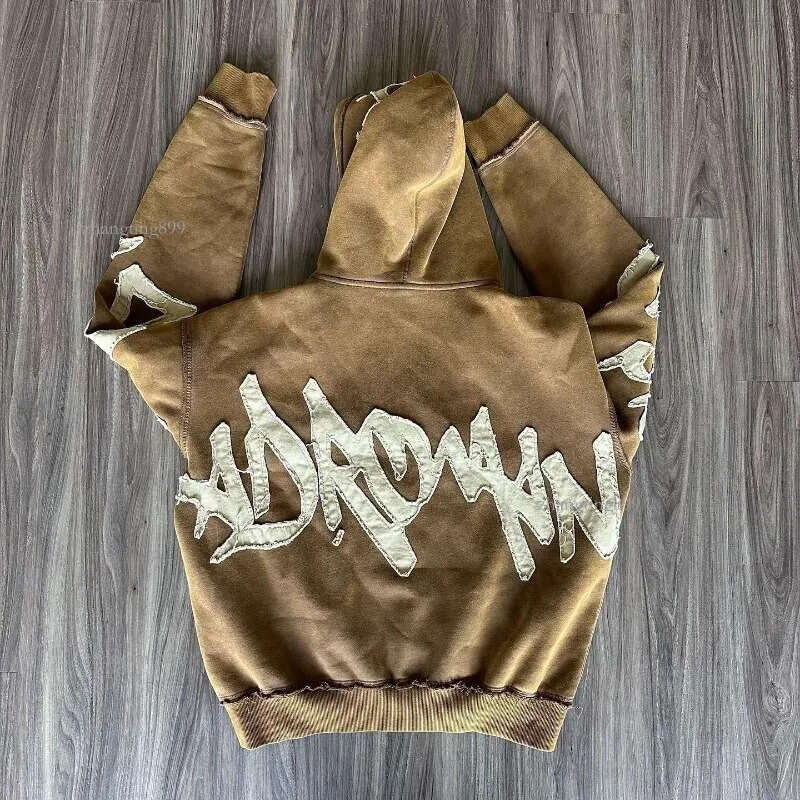 Y2K Haruku Style New Fashion Letters Posted Cloth Hoodies Women Streetwear Super Dalian Hat Casual Joker Sport Sweater