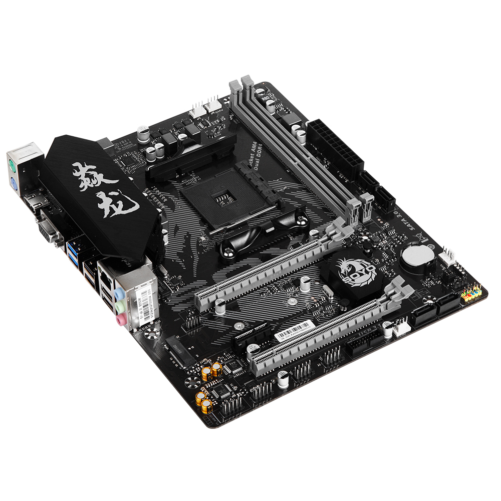 SOYO Monarch Dragon B550M Motherboard with AMD Ryzen 5 5600 CPU Gaming Kit Dual Channel DDR4 16GBx2 3200MHz RAM Computer Combo