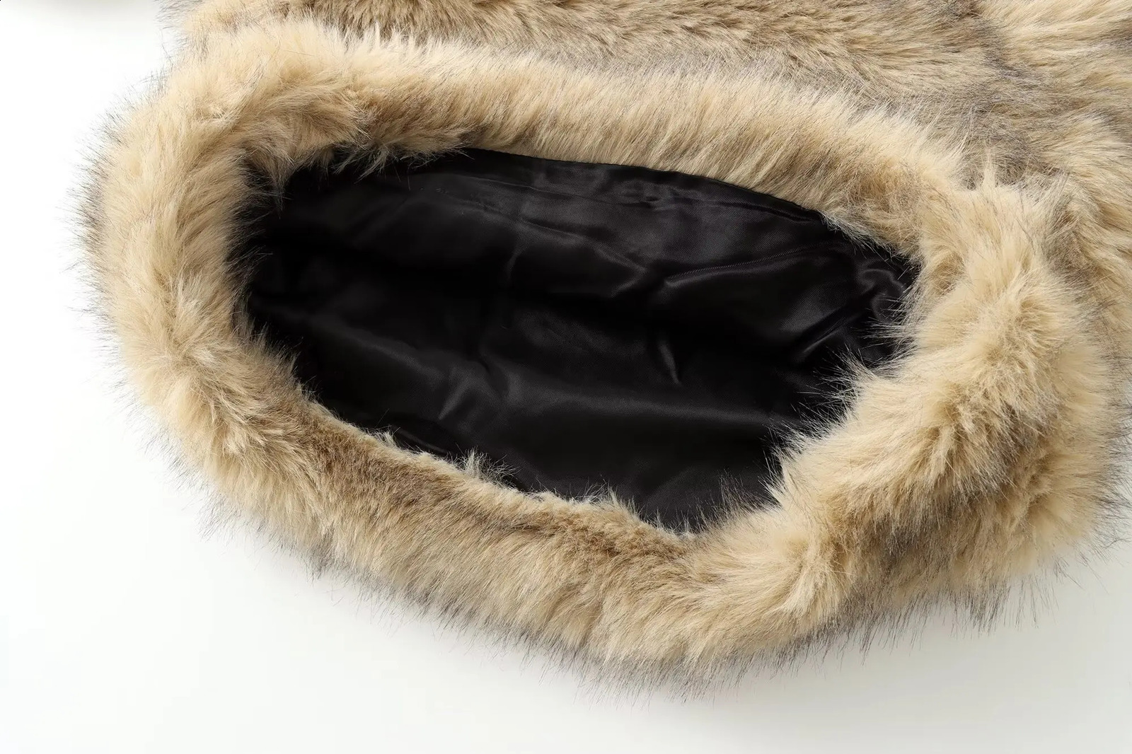 DEEABAE Womens Clothing With European And American Style Fashionable Simple Artificial Fur Effect Hoodie Jacket 241120