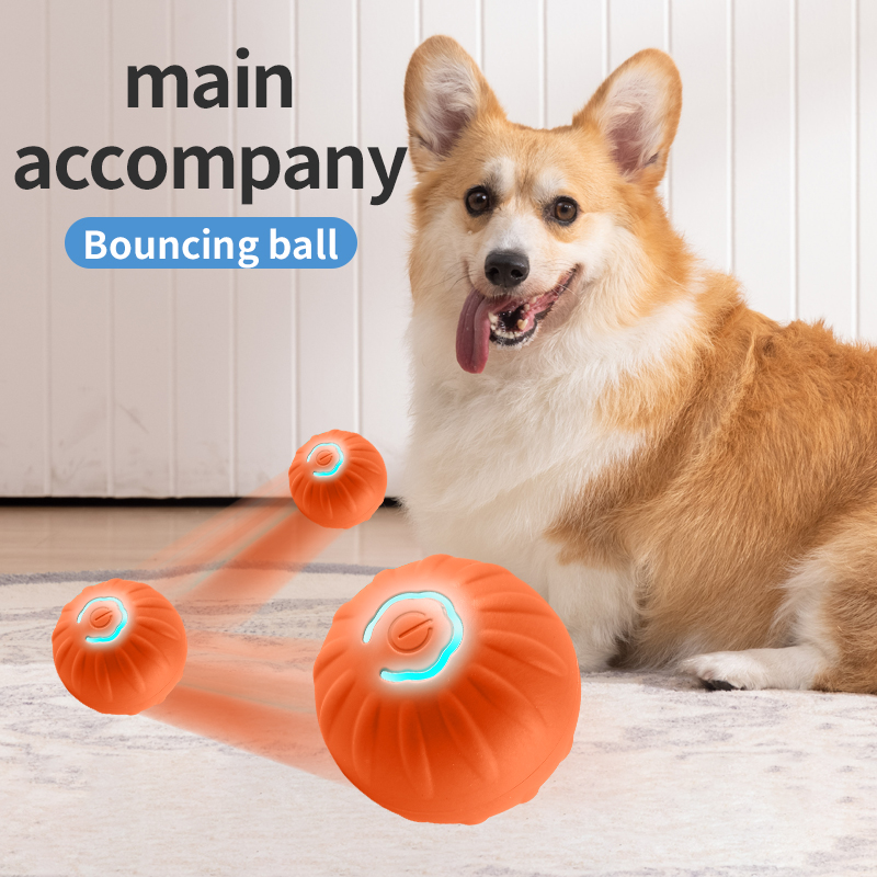 Shaky Ball Toy for Dogs,USB Rechargeable,Automatic Moving Dog Toy Ball,Interactive Dog Bouncing Ball for Dogs for Small, Medium,Large Dogs