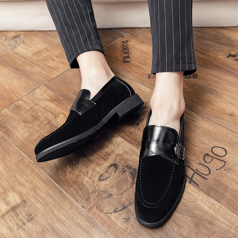 Italian 2023 Dress Men's Wedding Party High Quality Slip-on Leather Casual Loafers for Men Business Formal Designer Flat Shoes