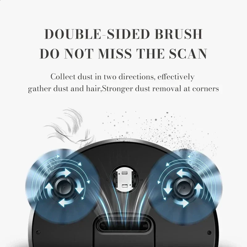 2024 3in1 Wet And Dry Ultrathin Cleaning Machine Automatic Robot Vacuum Cleaner Smart Wireless Sweeping Mopping Smart Home 241113