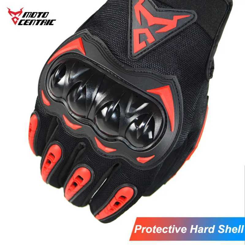 Motorcycle gloves summer riding gloves hard finger joint touch screen motorcycle tactical gloves off-road motorcycle ATV UTVW241120