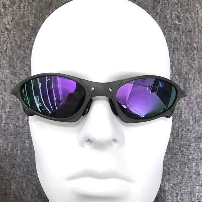 Mens Polarized Sunglasses Bicycle Glasses UV400 Fishing Sunglasses Metal Bicycle Goggles Bicycle Glasses Riding Glasses H8-2 241120