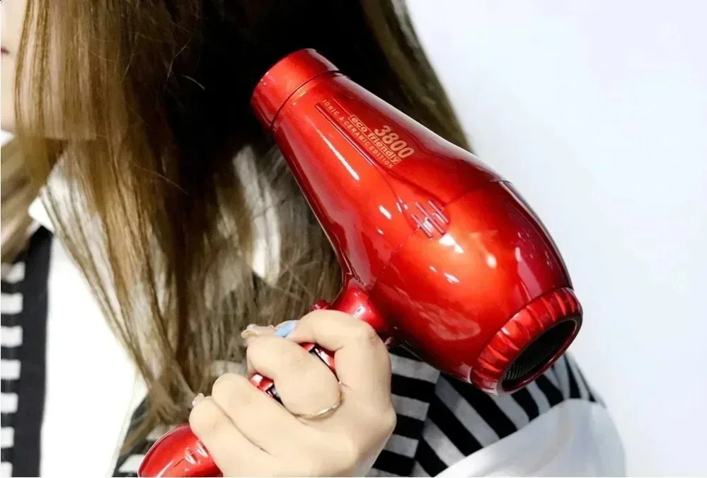 Professional 3800 Hair Dryer 1600W Hair Care Home Appliance Negative Ion Ceramic and Cold Wind Blow Dryer Powerful Wind 241119