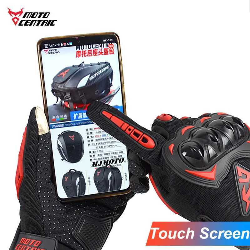 Motorcycle gloves summer riding gloves hard finger joint touch screen motorcycle tactical gloves off-road motorcycle ATV UTVW241120