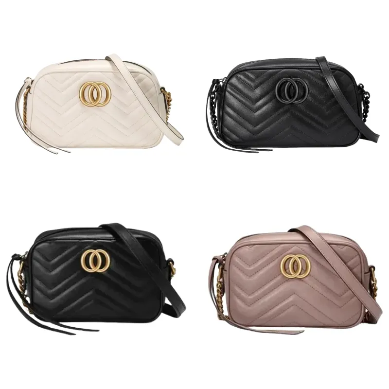 Luxury Handbag Leather Cross Body Camera Bag Designer Wallets Women Envelope Clutch Shoulder Postman Bags Men Satchel Chain Tote Classic Travel Bags High Quality