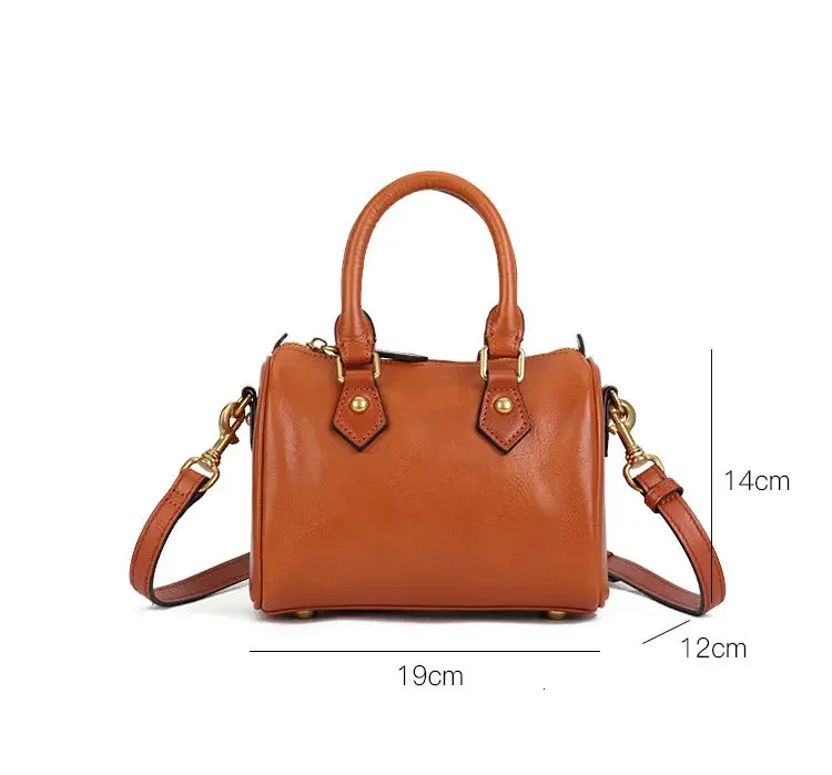 New Boston Genuine Leather Women's Bag, Mini Shoulder And Crossbody Bag Paisley BagVoyage