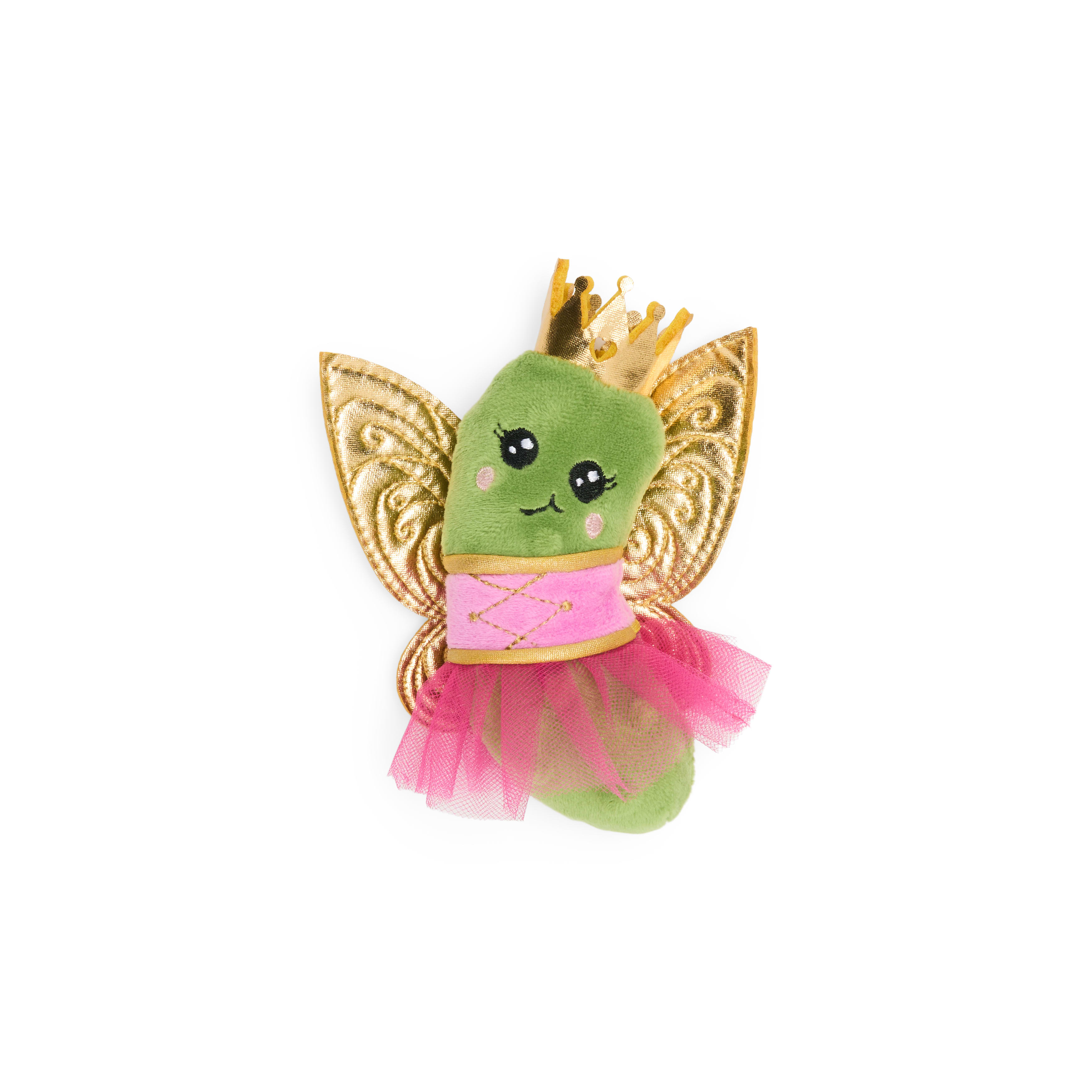 Merry Makings Plush Fairy Pickle Dog Toy, Small