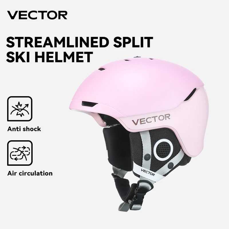 VECTOR Ski Helmet Mens Rovab Anti Collision Streamlined Split Ski Helmet W241120