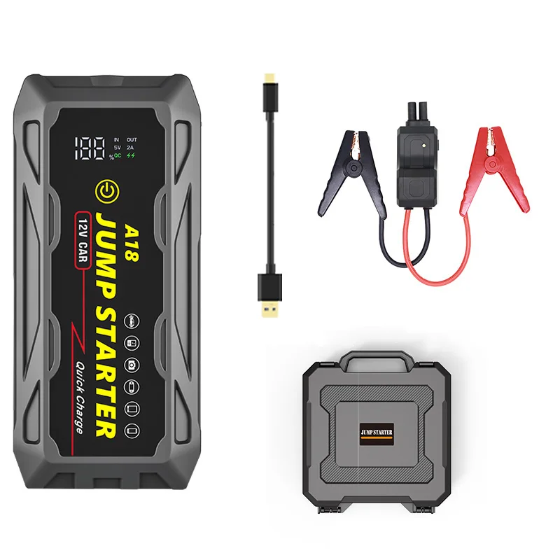 New Arrival Car Jump Starter Power Bank 2000A Starting Device Diesel Petrol Car Battery Charger For Car Battery Booster Buster