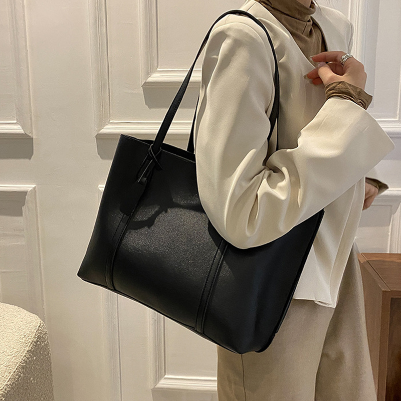Tote Bag for Women PU Leather Large Purses Top Handle Handbags Shoulder Bags Satchel Purse for Work Travel for Autumn and Winter