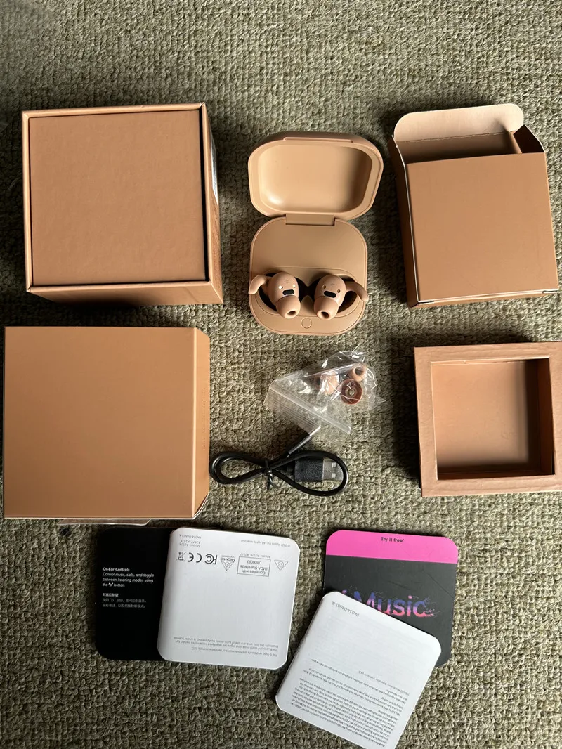 Kim k TWS Wireless Fit Earbuds Pro Touch Control Bluetooth Earphones HD Call Noise Cancelling Headphones for Sports Sweatproof Portable Hifi Earphone