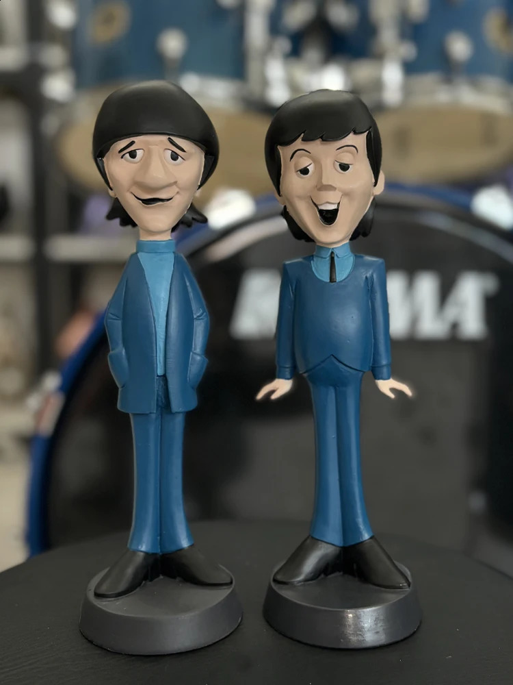 High Quality Classic Nostalgic Figure Resin The Beatle Sculpture Series Music Figurine Home Decor 241120