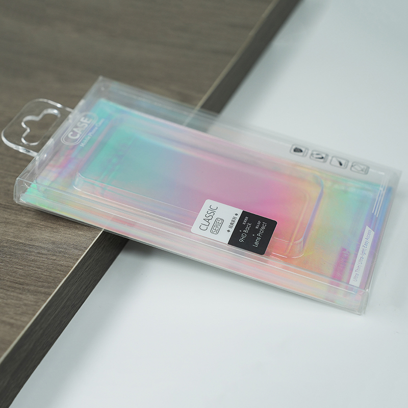 Universal Laser Blister PVC Plastic Empty Retail Package Box Packaging With Inner Insert For 6.7inch Mobile Phone Case iPhone 16 Pro Max 14 13 12 11 S