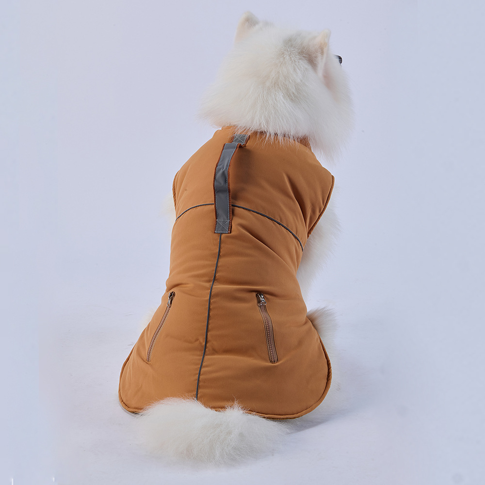 Dog Apparel Dog Winter Coat ,Winter Dog Jacket with cotton Dog Cold Weather Coat,Oxford Canvas Waterproof Windproof Dog Clothes