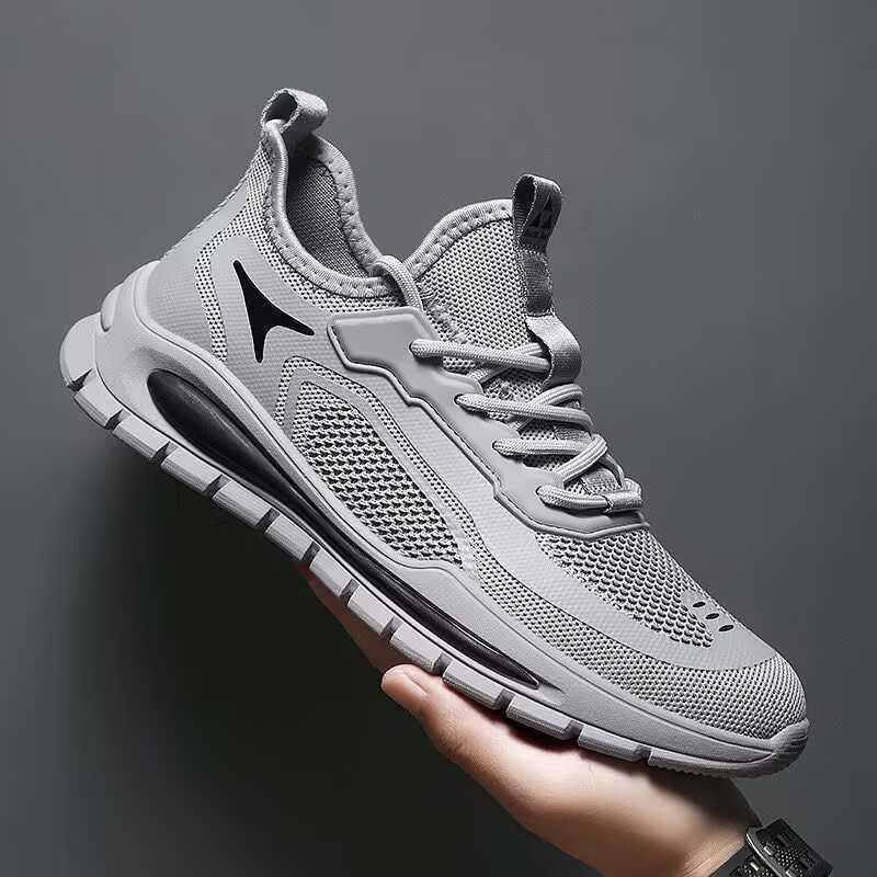 Marathon Men Sports Running Shoes Air Cushion Breathable Light Comfortable Women Athletic Outdoor Jogging Sneakers FootwearC241012