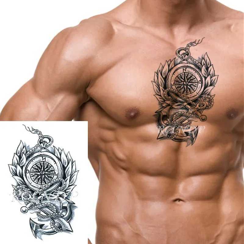 Waterproof temporary tattoo sticker clown skull letter large size body art flash tattoo fake tattoo stickerXJ25414