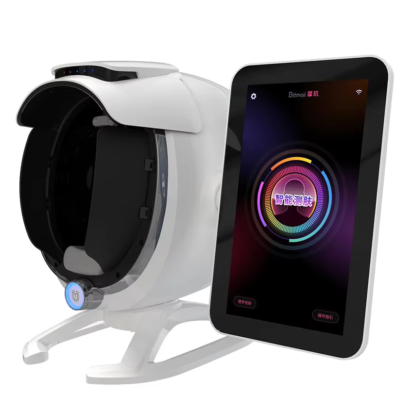 Professional 2 In 1 AI 3D Imaging Skin Analysis Health Problem Detection Wrinkle Acne Crinkle Pore Moisture Testing 36 Million Pixels Skin Detection M