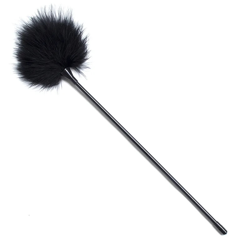 27CM Flirt Clit Tickler Whip Bird Feather Flogger Sex Toys Bondage Slave Erotic BDSM SM For Couples Porn Adult Games Sexi 240419