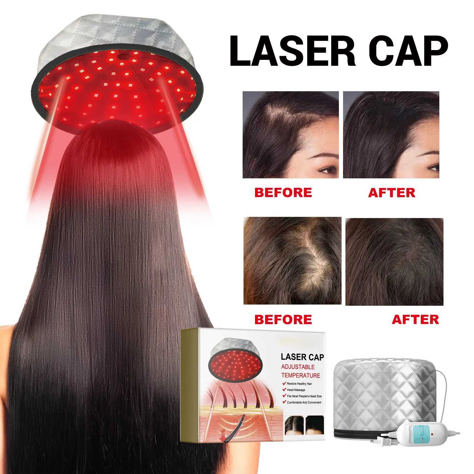 Hair Regeneration Laser Cap Heat Repair Damage Anti Curling Hair Scalp Massage Hair Care Products Health Equipment W241120