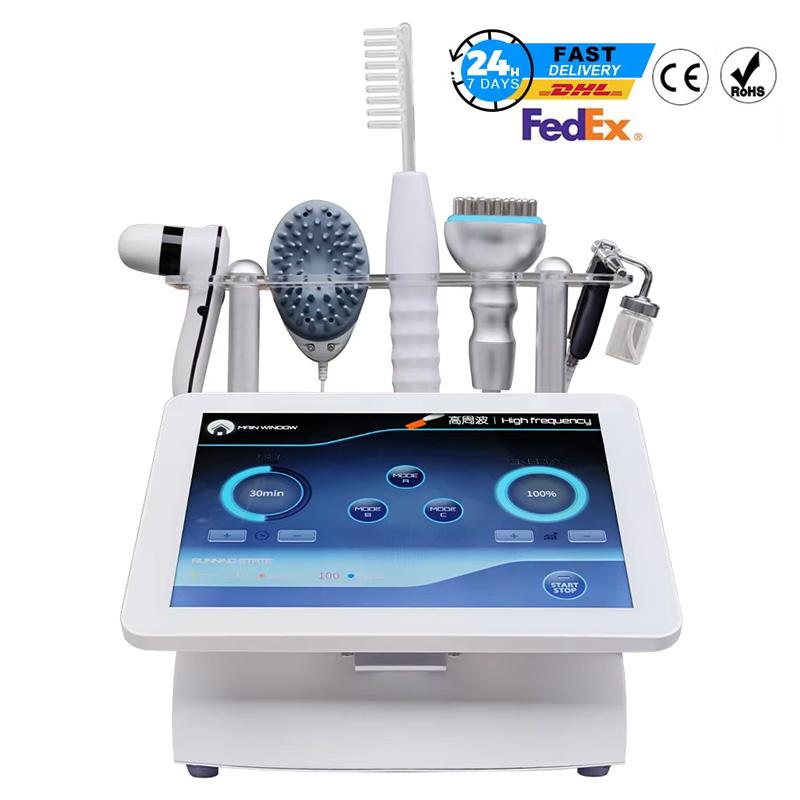 Scalp Massage/scalp analyzer High Frequency Device hair care comb hair scalp test machine for salon use