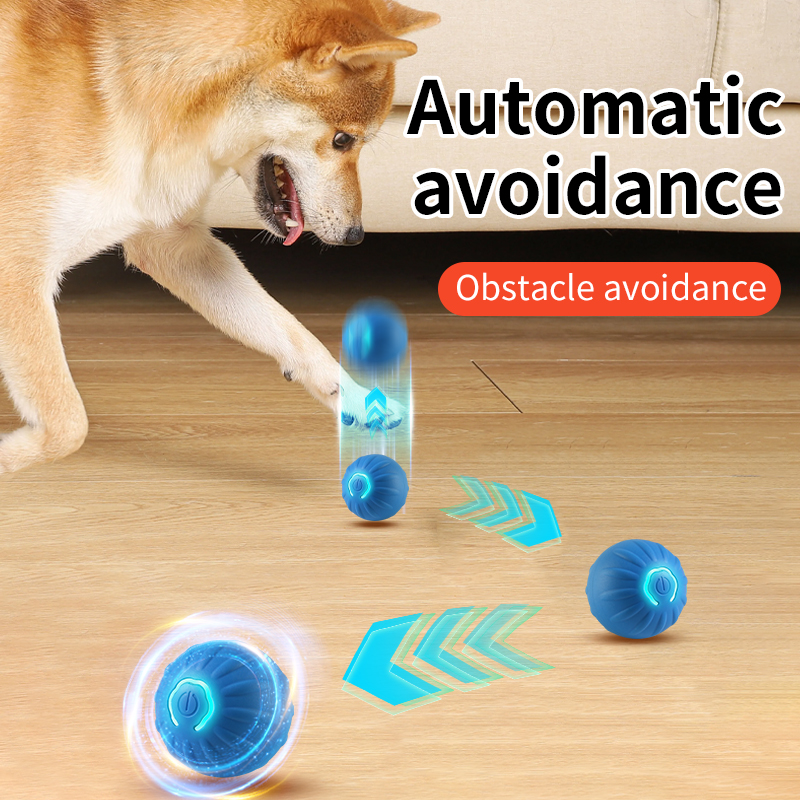 Shaky Ball Toy for Dogs,USB Rechargeable,Automatic Moving Dog Toy Ball,Interactive Dog Bouncing Ball for Dogs for Small, Medium,Large Dogs