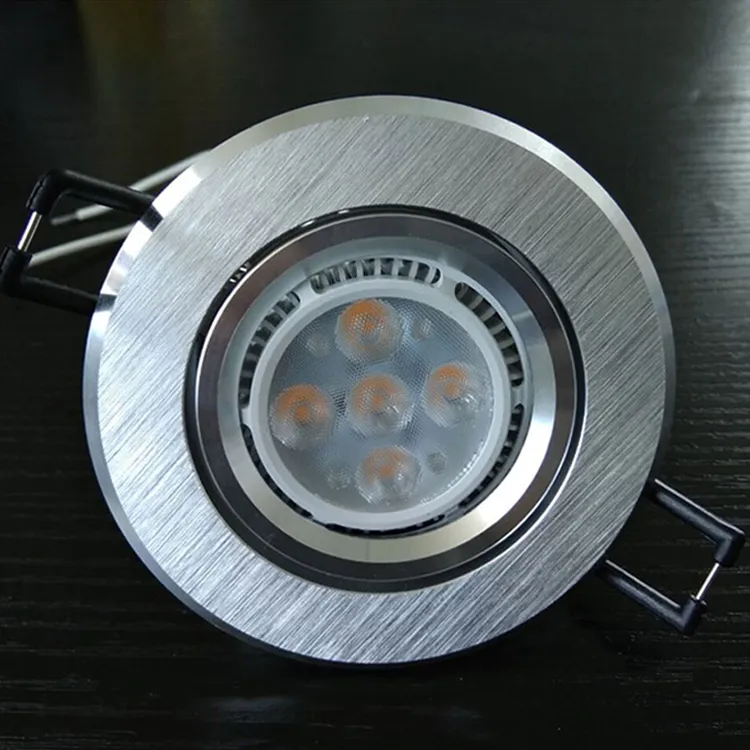Lighting Accessories Die-cast Aluminum Mounting Frame Bracket MR16 GU10 GU5.3 Ceiling Spotlight Mounting Bracket Recessed Down Light Fixture LL
