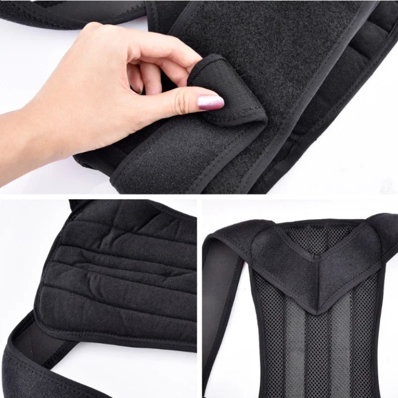 Posture Corrector Back Posture Brace Clavicle Support Stop Slouching and Hunching Adjustable Back Trainer Unisex Correction Belt 241119
