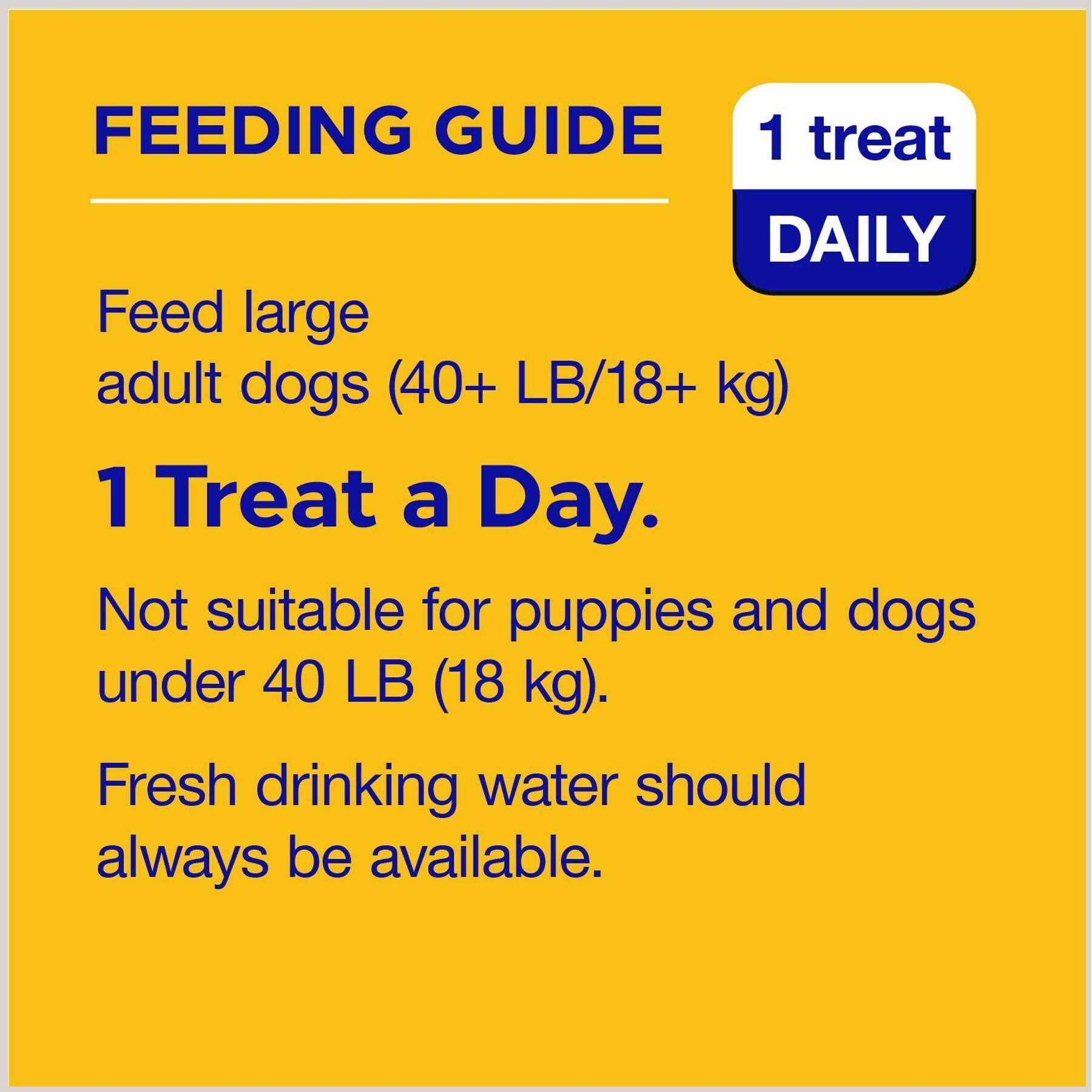 Pedigree Dentastix Large Original Chicken Flavor Dental Dog Treats