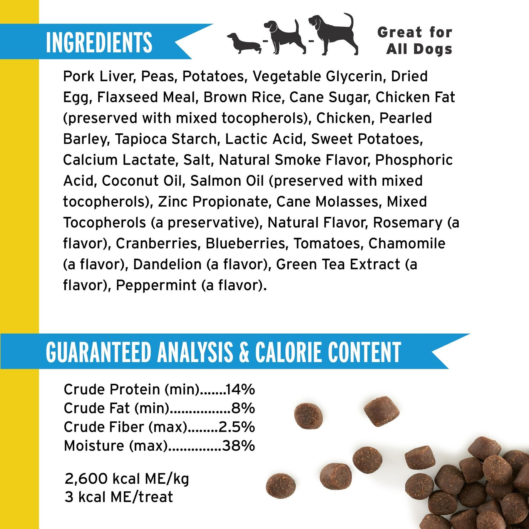 Pet Botanics Training Reward Chicken Flavor Dog Treats