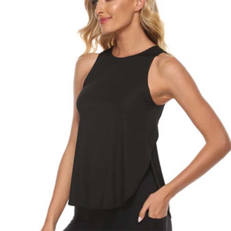 Yoga vest womens running shirt sleeveless fitness vest sports vest quick drying breathable fitness vestXJ250410