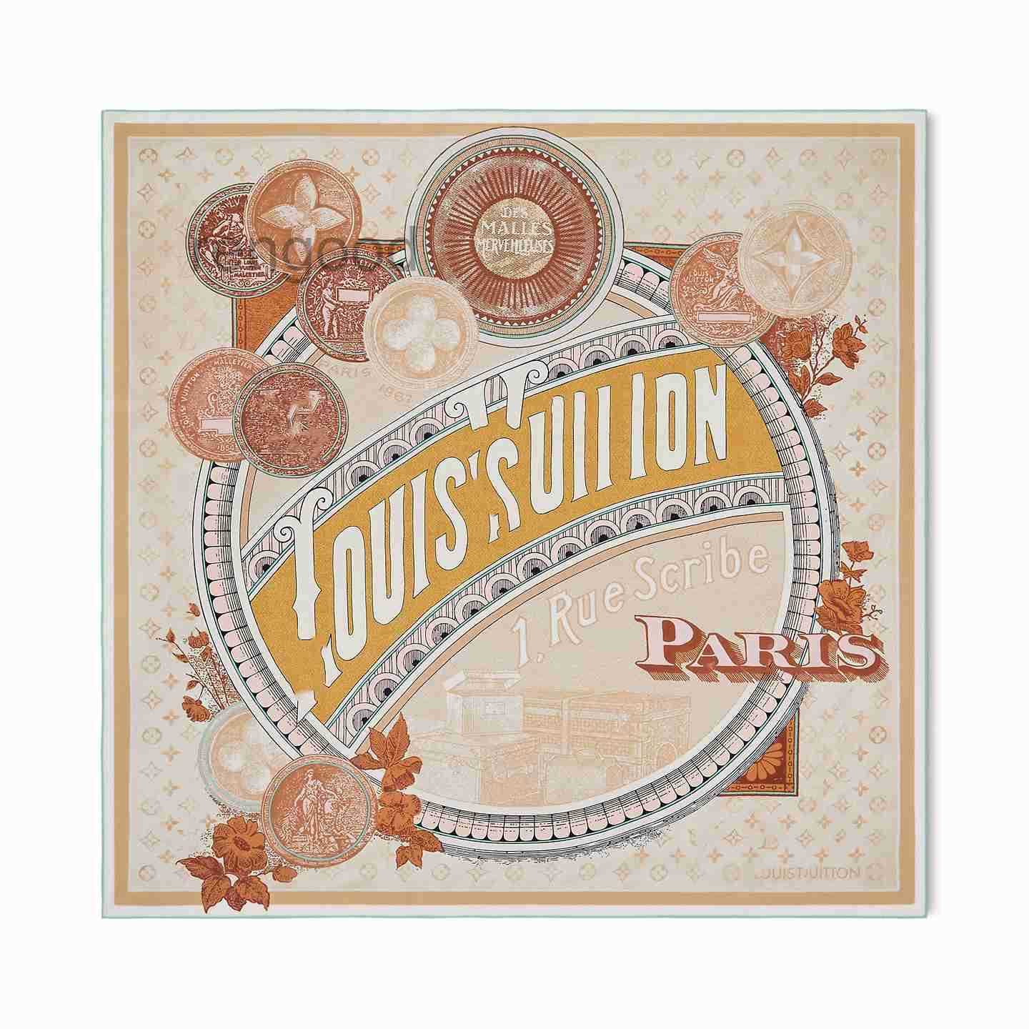 90*90cm Silk 18mm double-sided hand-rolled edge Top fashion Designer silk square scarf Headband Gift Four Seasons shawl