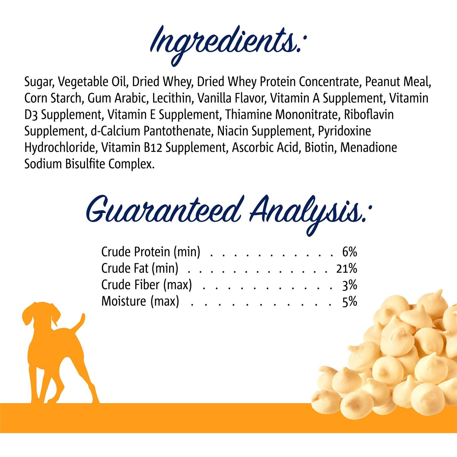 Vitakraft Drops Bite-Sized Peanut Training Small DogTreats, 8.8-oz bag
